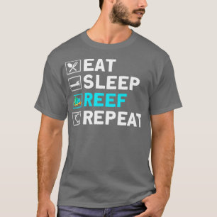 Camiseta Acuario de repetición del sueño del arrecife de lo