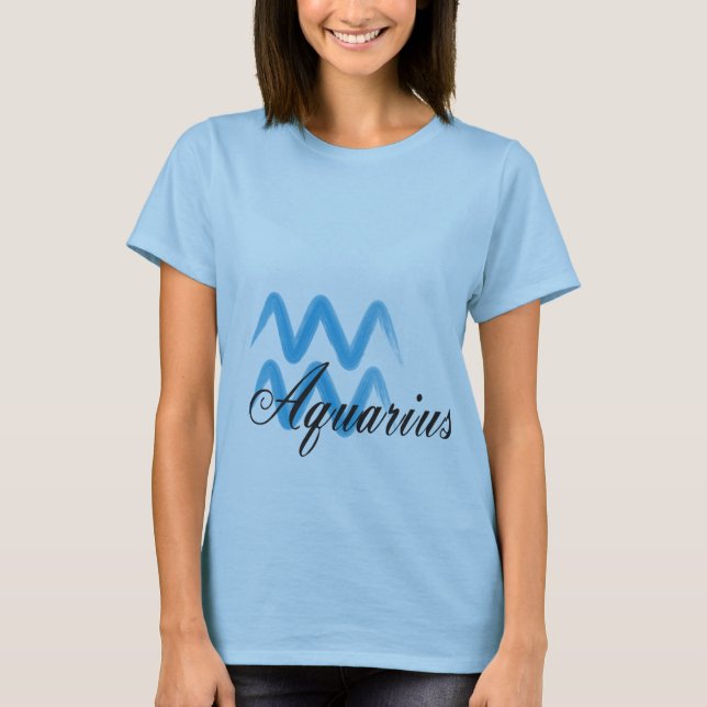 CAMISETA ACUARIO DEL ZODIACO T (Anverso)