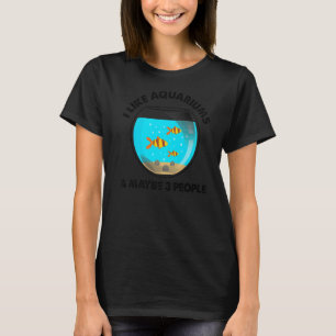 Camiseta Acuario Guay Para Hombres Mujeres De Pescado Tanqu