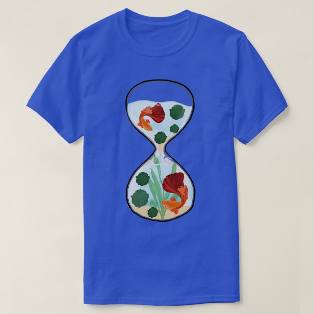 Camiseta Acuario Hourglass (Diseño del anverso)