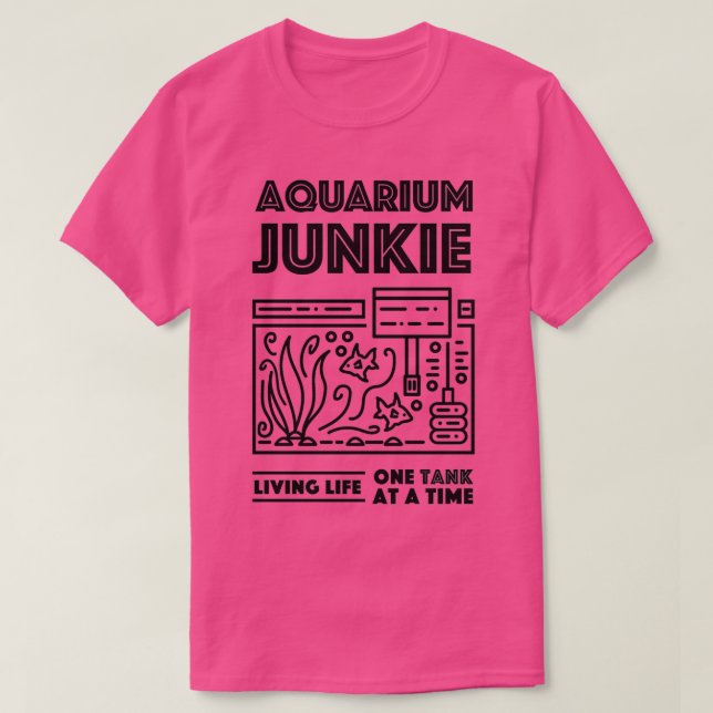 Camiseta Acuario Junkie 2 (Diseño del anverso)