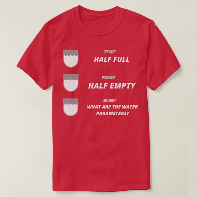 Camiseta Acuario Lover regalo divertido (Diseño del anverso)