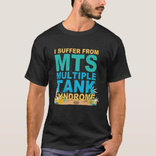 Camiseta Acuario Mascota M T S Síndrome de Tanque Múltiple 