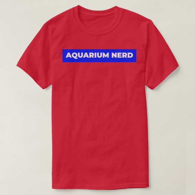 Camiseta Acuario Nerd Classic TShirt (Diseño del anverso)