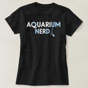 Camiseta Acuario Nerd - Depósito De Tanque De Pescado Y Pes