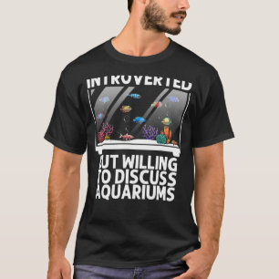 Camiseta Acuario Para Hombres Mujeres Jóvenes Tanque De Pes