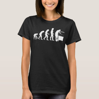 Camiseta Acuario Para La Evolución De Los Hombres Que Se En