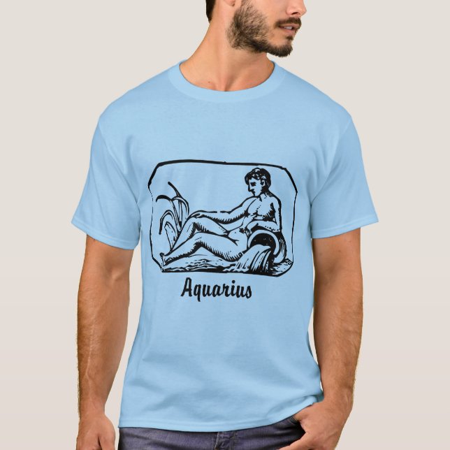 Camiseta Acuario - Personalizado (Anverso)