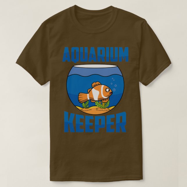 Camiseta Acuario Pesca Acuario Pescador Pescador 1 (Diseño del anverso)