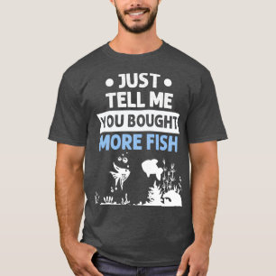 Camiseta Acuario Pesca Más Acuario Acuario De Pescado