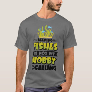 Camiseta Acuario Pesca Pesca Hobby Acuario Keeper 1