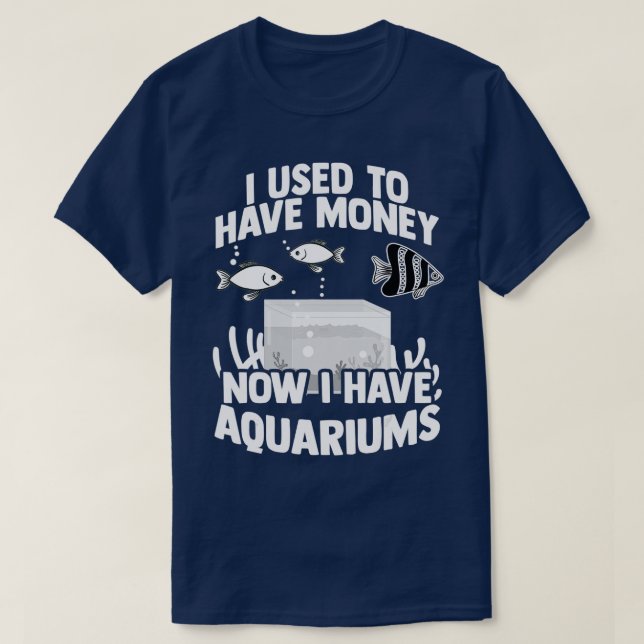 Camiseta Acuario Pescador Coral Aquascaping Aquarist Cic (Diseño del anverso)
