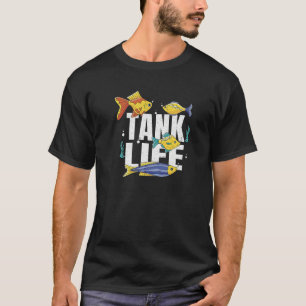 Camiseta Acuario Pescador Pescador Aguas saladas