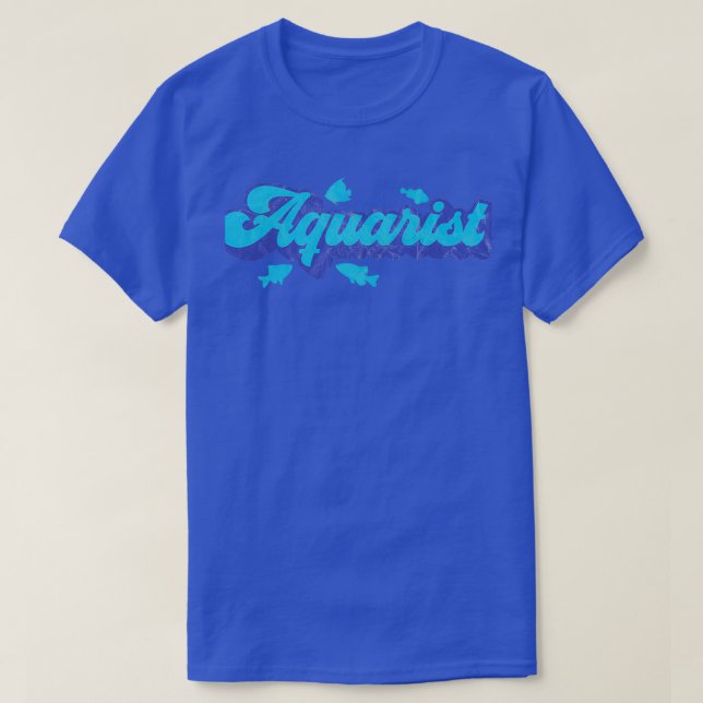 Camiseta Acuario Propietario Acuario Pescado Conservador (Diseño del anverso)
