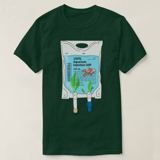 Camiseta Acuario Saline Bag (Diseño del anverso)