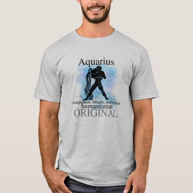 Camiseta Acuario sobre usted (Anverso)