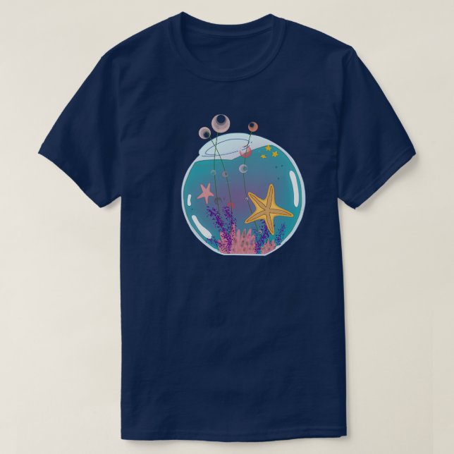 Camiseta Acuario Starfish (Diseño del anverso)