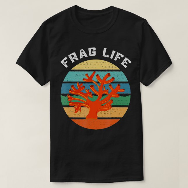 Camiseta Acuario vintage de Frag Life (Diseño del anverso)