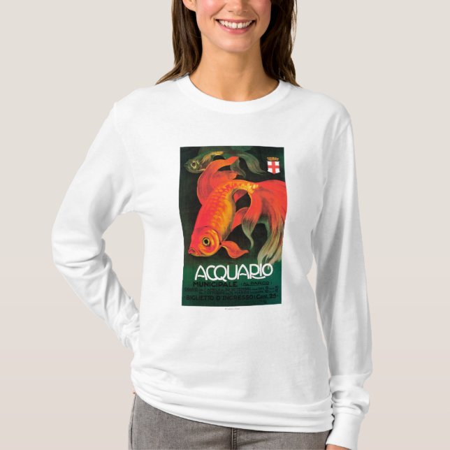 Camiseta Acuario y poster promocional del parque municipal (Anverso)
