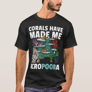 Camiseta Acuarios De Arrecifes De Coral Para Un Acuario