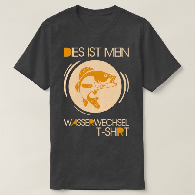 Camiseta Acuarios de cambio de agua acuarios 4 (Diseño del anverso)