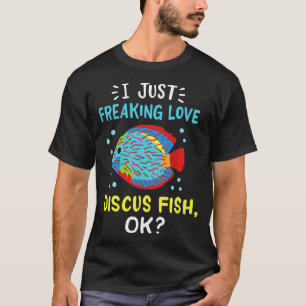 Camiseta Acuarios de peces Discus Fish