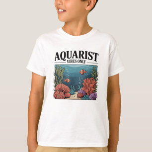 Camiseta Acuarista Coleccionista de peces Aquarium Junkie F