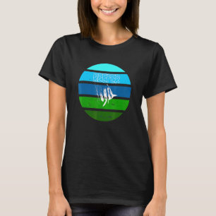 Camiseta Acuarista de arrecife mariposa banda de cobre Reef