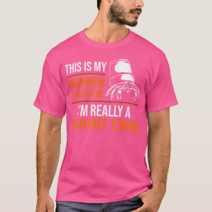 Camiseta Acuarista De Cangrejo Gracioso Este Es Mi Cangrejo