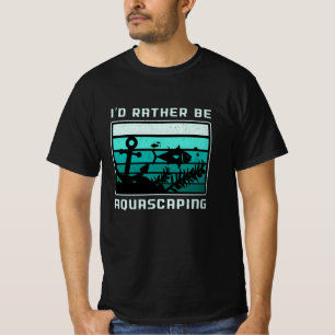 Camiseta Acuarista Prefiero Ser Acuario Retro