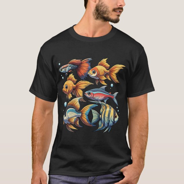 Camiseta Acuarofilia (Anverso)