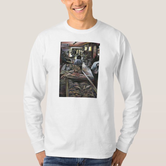 Camiseta Acuático, pero besado con viento del desierto, Jer (Anverso)