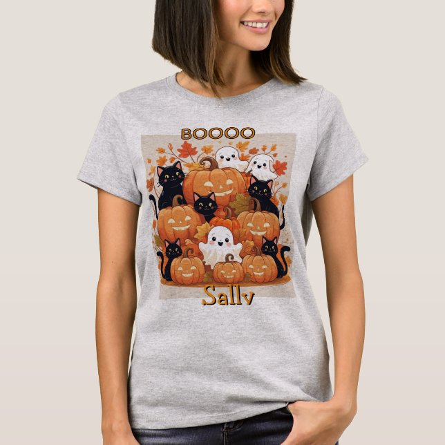 Camiseta Acumulación de otoño (Anverso)