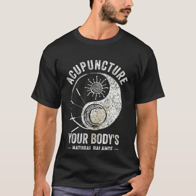 Camiseta Acupuncture Body s Natural Balance Acupuncturist N (Anverso)