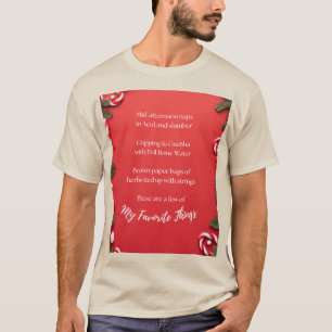 Camiseta Acupuntura de cosas favoritas