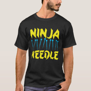 Camiseta Acupuntura Ninja Aguja Acupuntor Acupuntura