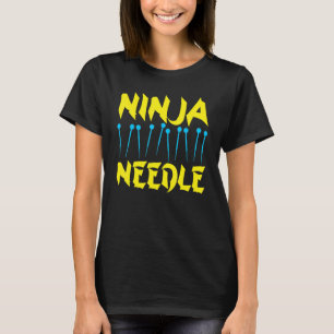 Camiseta Acupuntura Ninja Aguja Acupuntura