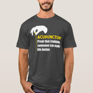 Camiseta Acupuntura y medicina tradicional china Cita f