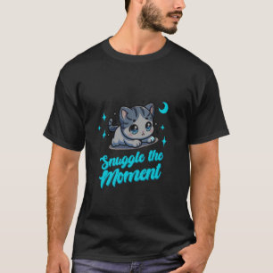 Camiseta Acurrucar El Momento Cute Baby Pañal Gatito Acurru