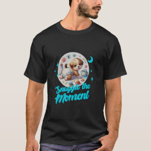 Camiseta Acurrucar El Momento Lindo Bebe Pañal Cachorro Aca