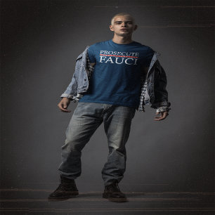 Camiseta Acusar a Fauci   Anti Fauci