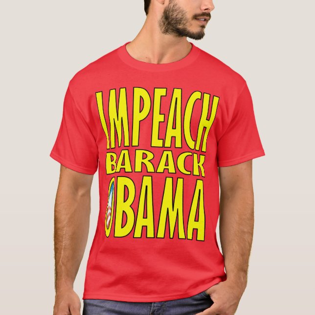 CAMISETA ACUSE A BARACK OBAMA (Anverso)