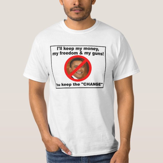 CAMISETA ACUSE A OBAMA (Anverso)