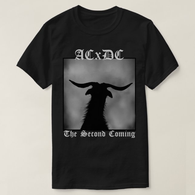 Camiseta ACxDC El segundo Grindcore  (Diseño del anverso)