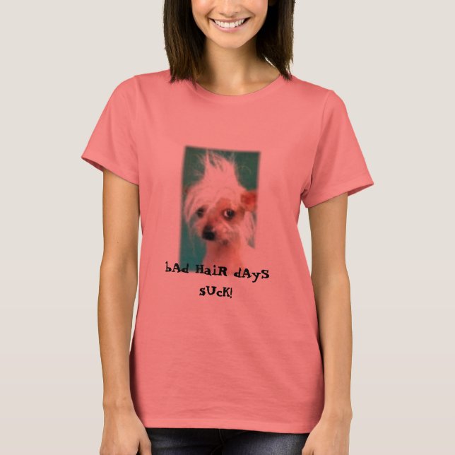 Camiseta ¡Ad HaiR dAyS sUcK! (Anverso)