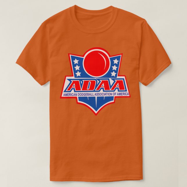 Camiseta ADAA Dodgeball (Diseño del anverso)