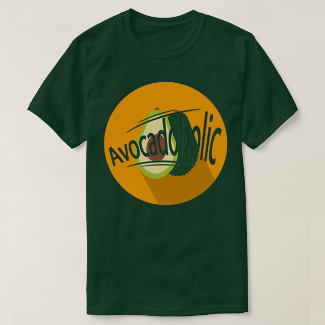 Camiseta Adagio Funny Aguacate Foodie (Diseño del anverso)