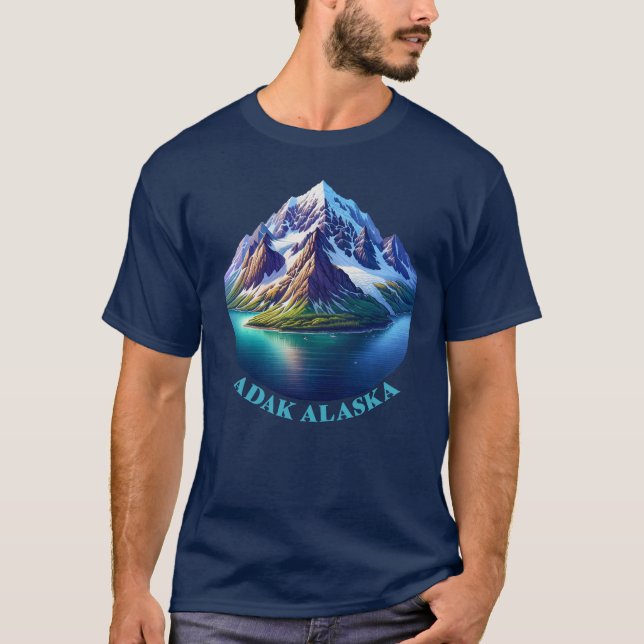 Camiseta Adak Alaska (Anverso)