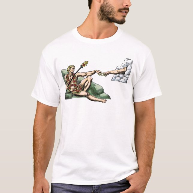 Camiseta Adam como el primer compañero extraño (Anverso)