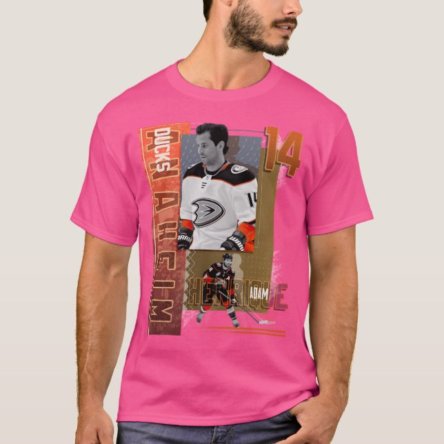Camiseta Adam Henrique Paper Poster Versión 2 (Anverso)
